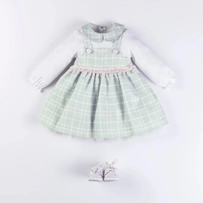 Wholesale Baby Girls 2-Piece Badi and Dress Set 9-24M Bombili 1004-6506 - 2