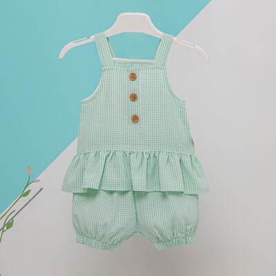 Wholesale Baby Girls 2-Piece Blouse and Shorts set 6-18M BabyZ 1097-5713 - BabyZ