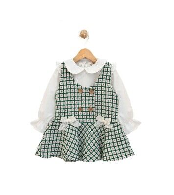 Wholesale Baby Girls 2-Piece Dress and Shirt 9-24M Lilax 1049-6201 - Lilax