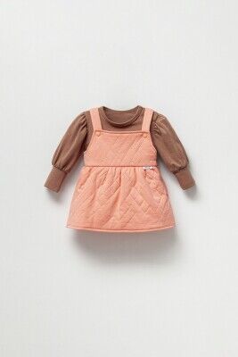 Wholesale Baby Girls 2-Piece Dress and Sweatshirt Set 3-12M Wogi 1030-WG-2704 - 1