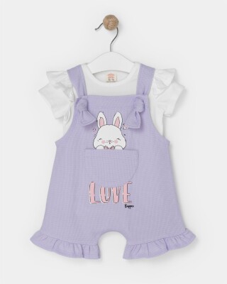 Wholesale Baby Girls 2-Piece Jumpsuit and T-Shirt Set 9-24M Bupper Kids 1053-23150 - 3