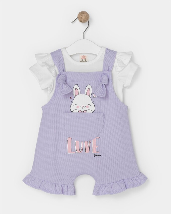 Wholesale Baby Girls 2-Piece Jumpsuit and T-Shirt Set 9-24M Bupper Kids 1053-23150 - 3