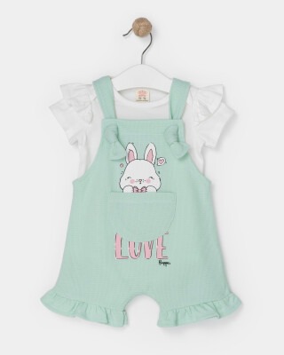 Wholesale Baby Girls 2-Piece Jumpsuit and T-Shirt Set 9-24M Bupper Kids 1053-23150 - 4