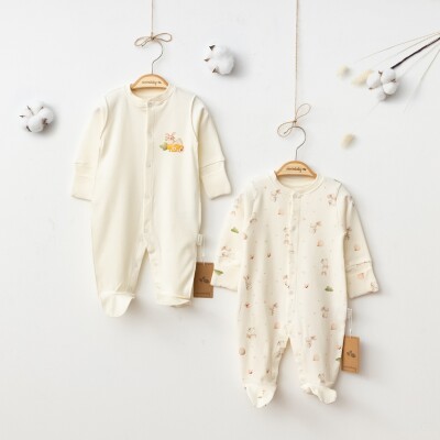 Wholesale Baby Girls 2-Piece Onesies Set 3-9M Ciccimbaby 1043-5065 - Ciccimbaby