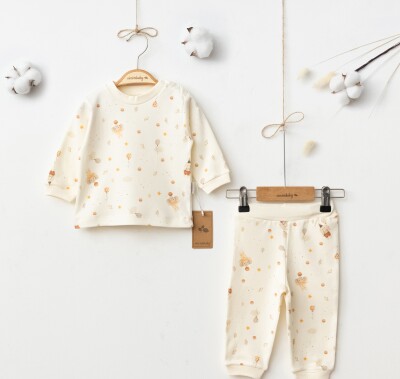 Wholesale Baby Girls 2-Piece Pajamas Set 3-12M Ciccimbaby 1043-5042 - Ciccimbaby