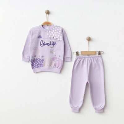 Wholesale Baby Girls 2-Piece Tracksuit Set 9-18M Hoppidik 2017-2369 - Hoppidik (1)