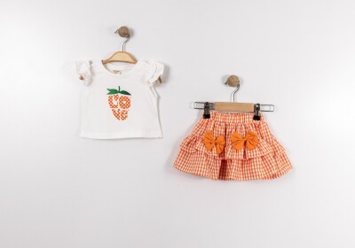 Wholesale Baby Girls 2-Pieces Blouse and Skirt Set 9-24M Eray Kids 1044-13373 - Eray Kids (1)