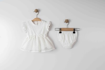 Wholesale Baby Girls 2-Pieces Dress and Short Set 6-18M Eray Kids 1044-13351 - 3