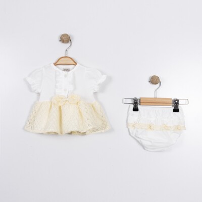 Wholesale Baby Girls 2-Pieces Dress and Short Set 6-18M Eray Kids 1044-13369 - Eray Kids