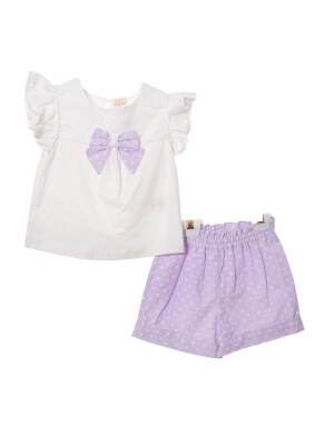 Wholesale Baby Girls 2-Pieces T-shirt and Skirt Set 6-24M Serkon Baby&Kids 1084-M0479 - Serkon Baby&Kids