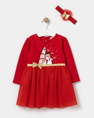 Wholesale Baby Girls Christmas Dress 9-24M Bupper Kids 1053-23505 - Bupper Kids (1)