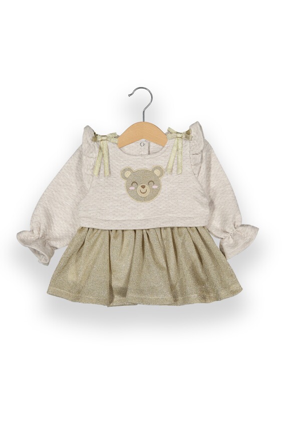 Wholesale Baby Girls Dress 0-12M Boncuk Bebe 1006-6123 - 2