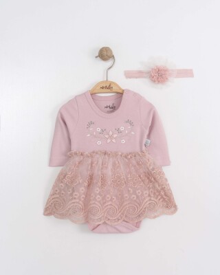 Wholesale Baby Girls Dress 0-12M Miniborn 2019-3280 - Miniborn (1)
