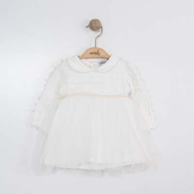Wholesale Baby Girls Dress 0-6M Miniborn 2019-3147 - Miniborn (1)