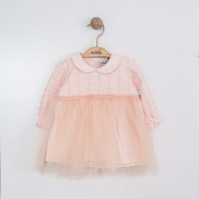 Wholesale Baby Girls Dress 0-6M Miniborn 2019-3147 - Miniborn