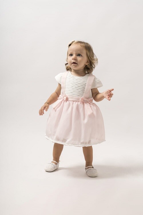 Wholesale Baby Girls Dress 2-5Y Wecan 1022-23097 - 2