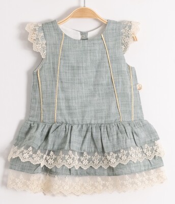 Wholesale Baby Girls Dress 6-24M Miniborn 2019-3261 - Miniborn (1)