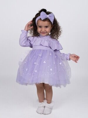 Wholesale Baby Girls Dress 6-24M Serkon Baby&Kids 1084-M0569 - 1