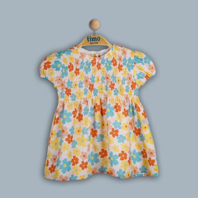 Wholesale Baby Girls Dress 6-24M Timo 1018-TK4DÜ202243531 - 3