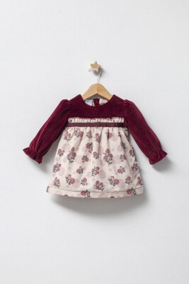 Wholesale Baby Girls Dress 6-24M Tongs 1028-3863 - Tongs (1)
