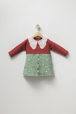 Wholesale Baby Girls Dress 6-24M Tongs 1028-4837 - Tongs