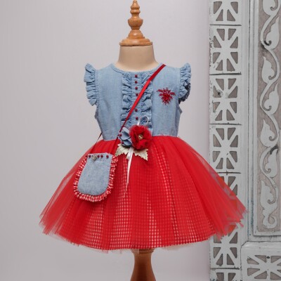 Wholesale Baby Girls Dress 9-24M Bombili 1004-6353 - Bombili (1)