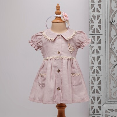 Wholesale Baby Girls Dress 9-24M Bombili 1004-6375 - Bombili (1)