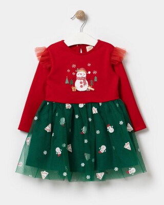 Wholesale Baby Girls Dress 9-24M Bupper Kids 1053-23503 - Bupper Kids (1)