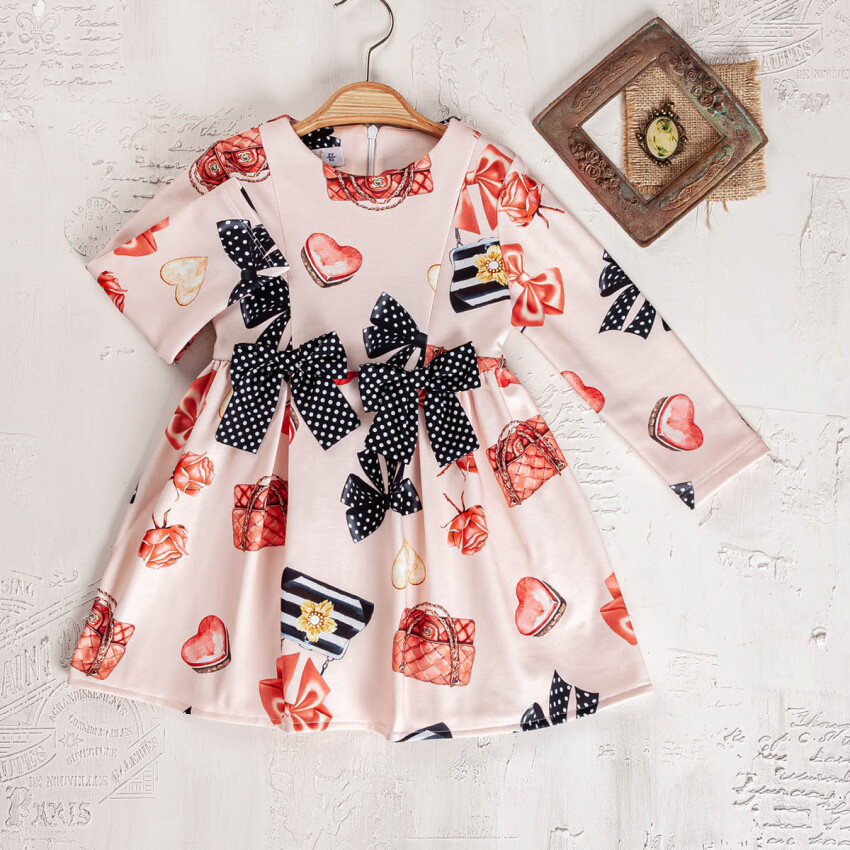 Wholesale Baby Girls Dress 9-24M Elayza 2023-2396 - 3