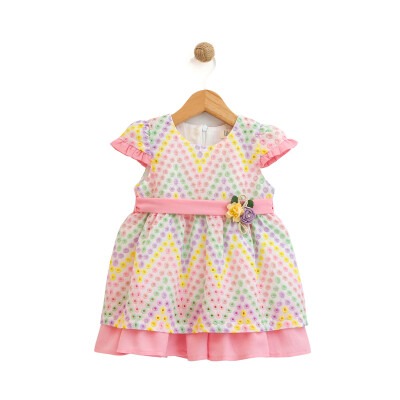 Wholesale Baby Girls Dress 9-24M Lilax 1049-5990 - Lilax
