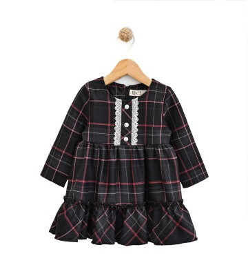 Wholesale Baby Girls Dress 9-24M Lilax 1049-6146 - 1
