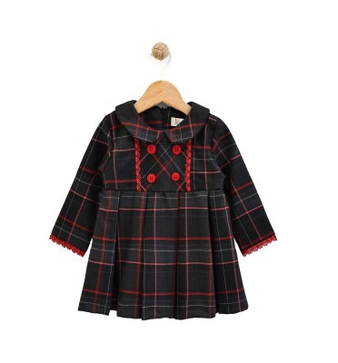 Wholesale Baby Girls Dress 9-24M Lilax 1049-6150 - 2