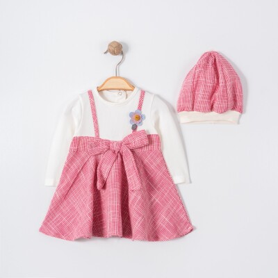 Wholesale Baby Girls Dress and Hat Set 9-24M Tofigo 2013-90222 - 1