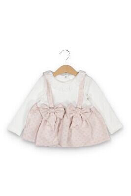 Wholesale Baby Girls Dress Set 0-12M Boncuk Bebe 1006-6124 - 1