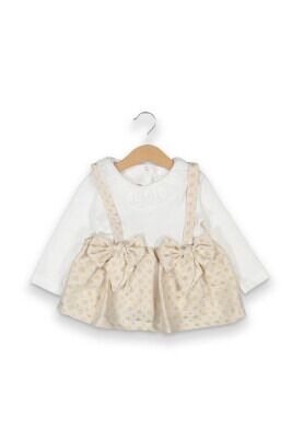 Wholesale Baby Girls Dress Set 0-12M Boncuk Bebe 1006-6124 - Boncuk Bebe (1)