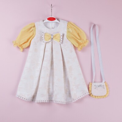 Wholesale Baby Girls Dress with Bag 9-24M Minibombili 1005-6300 - Minibombili (1)
