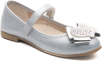 Wholesale Baby Girls Flat Shoe 21-25EU Minican 1060-HY-B-4889 Silver