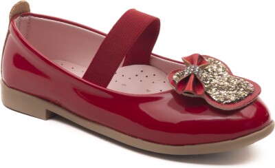 Wholesale Baby Girls Flat Shoe 21-25EU Minican 1060-WTE-B-198 Red