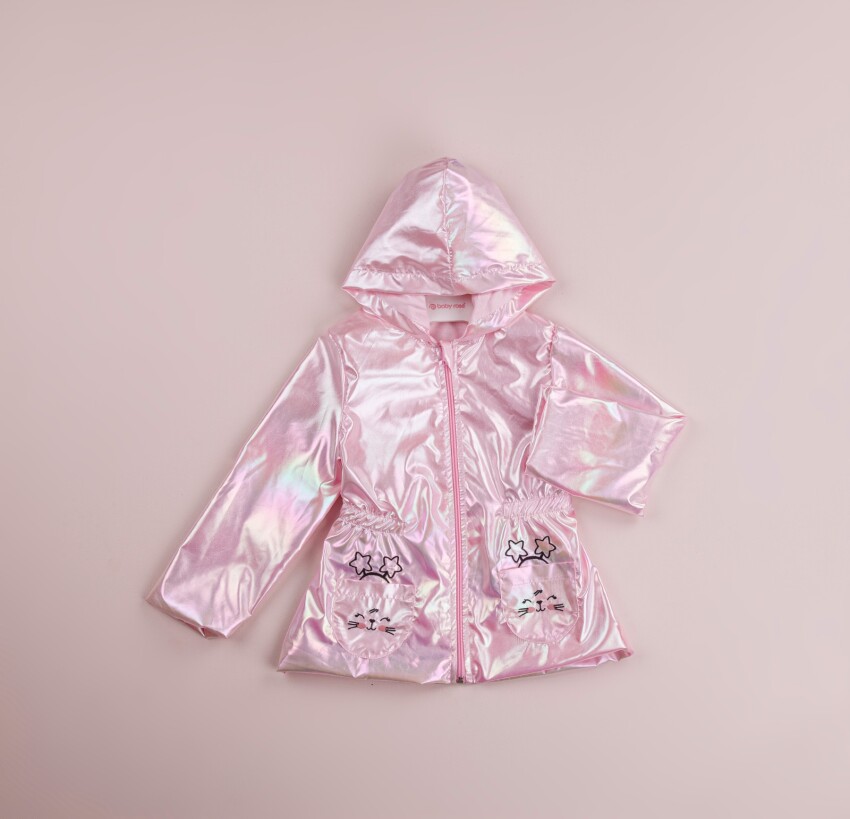 Wholesale Baby Girls Hooded Raincoat 9-24M BabyRose 1002-8425 - 4