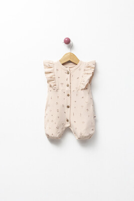 Wholesale Baby Girls Jumpsuit 0-12M Bubbles 2040-3016 - Bubbles (1)