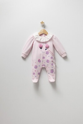 Wholesale Baby Girls Jumpsuit 0-3M Tongs 1028-4390 - Tongs