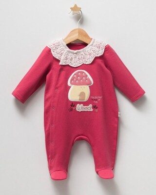 Wholesale Baby Girls Jumpsuit 0-3M Tongs 1028-4830 - 2