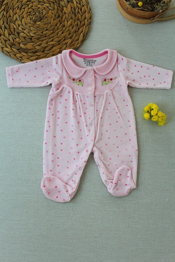 Wholesale Baby Girls Jumpsuit 3-12M Tomuycuk 1074-25271 - 1