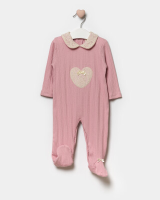 Wholesale Baby Girls Jumpsuit 3-9M Bupper Kids 1053-24120 Pink