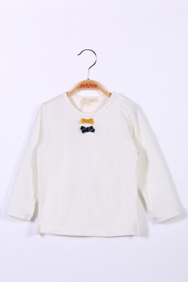 Wholesale Baby Girls Long Sleeve Blouse with Bow 9-24M Zeyland 1070-232M2SRA64 - 1