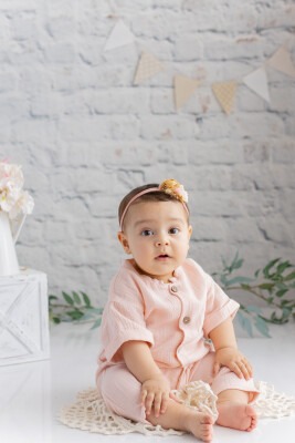 Wholesale Baby Girls Muslin Overalls 6-48M Zeyland 1070-232M2BJZ52 - 1