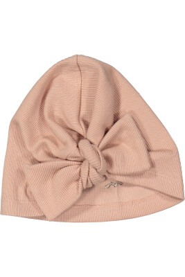 Wholesale Baby Girls Organic Hat with Gots Certified 6-24M Zeyland 1070-211M2MAC91_PUDRA - Zeyland