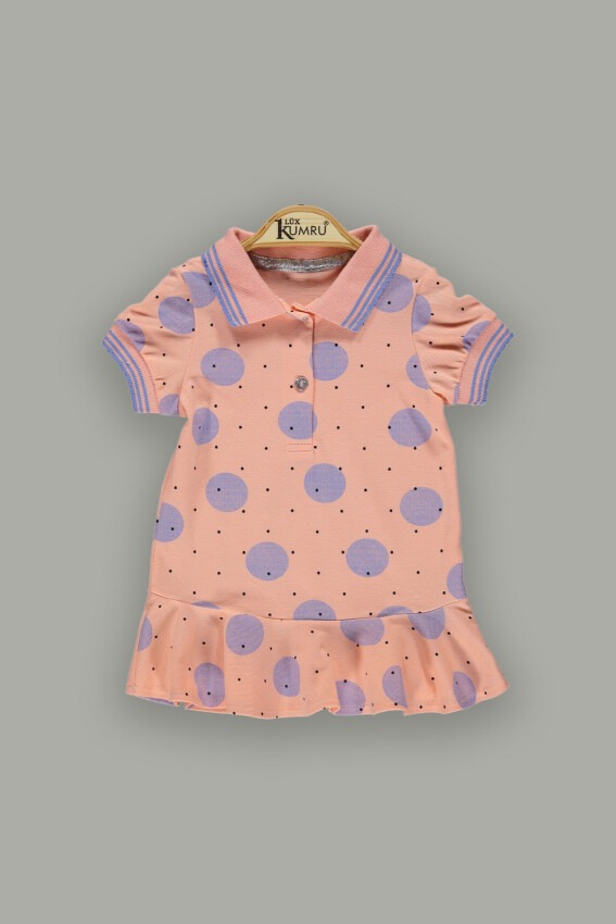 Wholesale Baby Girls Patterned Dress 6-18M Kumru Bebe 1075-3743 - 2