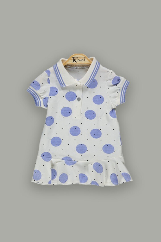 Wholesale Baby Girls Patterned Dress 6-18M Kumru Bebe 1075-3743 - 3