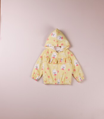Wholesale Baby Girls Printed Raincoat 9-24M BabyRose 1002-8428 - BabyRose